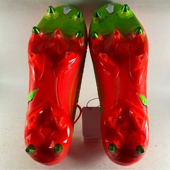 Adidas Predator Edge.1 SG Soccer Cleats Orange Size Mens 4.5 Womens 5.5 GW1016 - Picture 7 of 9